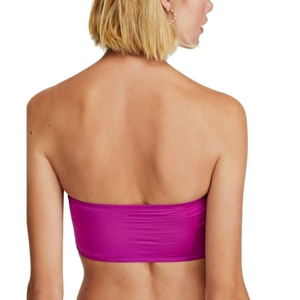 Free People Camila Bandeau Purple Pink NWT - Picture 6 of 9